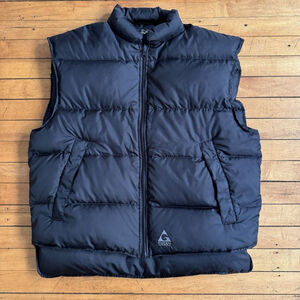 Gerry Down Full Zip Puffer Vest Woman's Large Black